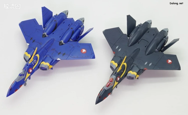 万代超时空要塞系列拼装模型 HG 1/100 网络限定版 VF-22S 雨燕II(木崎·加姆林机) - 图片