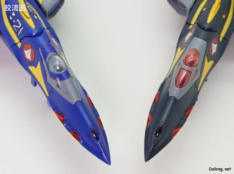 万代超时空要塞系列拼装模型 HG 1/100 网络限定版 VF-22S 雨燕II(木崎·加姆林机) - 图片