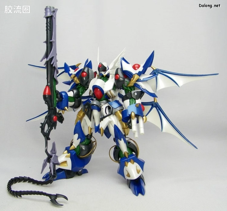 寿屋机战OG系列 S.R.G-S 特殊配色版 金属色纯白骑士 - 图片