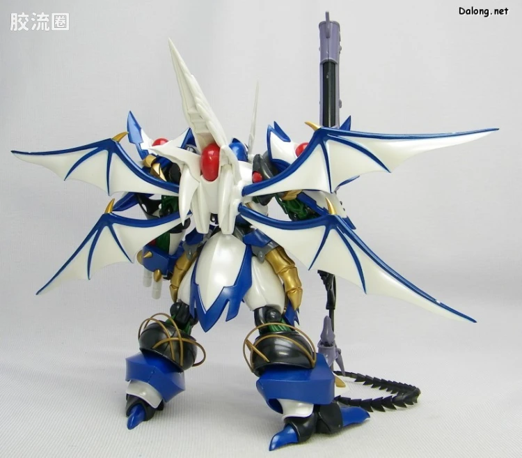 寿屋机战OG系列 S.R.G-S 特殊配色版 金属色纯白骑士 - 图片