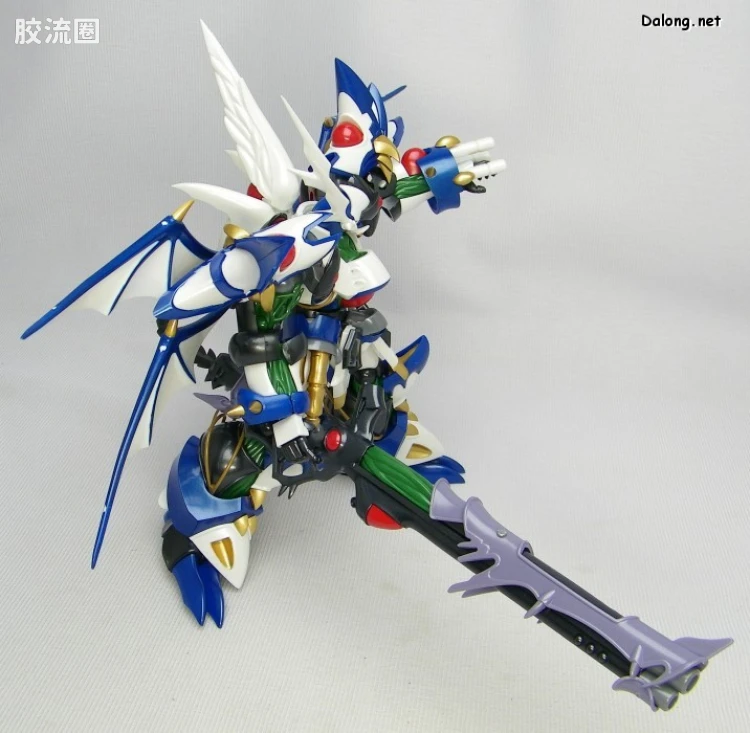 寿屋机战OG系列 S.R.G-S 特殊配色版 金属色纯白骑士 - 图片