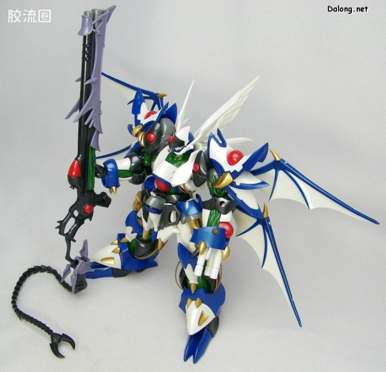 寿屋机战OG系列 S.R.G-S 特殊配色版 金属色纯白骑士 - 图片