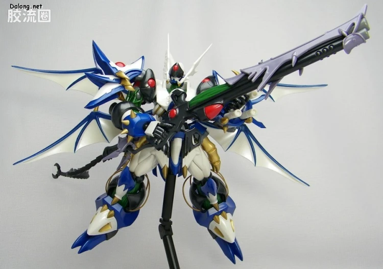 寿屋机战OG系列 S.R.G-S 特殊配色版 金属色纯白骑士 - 图片