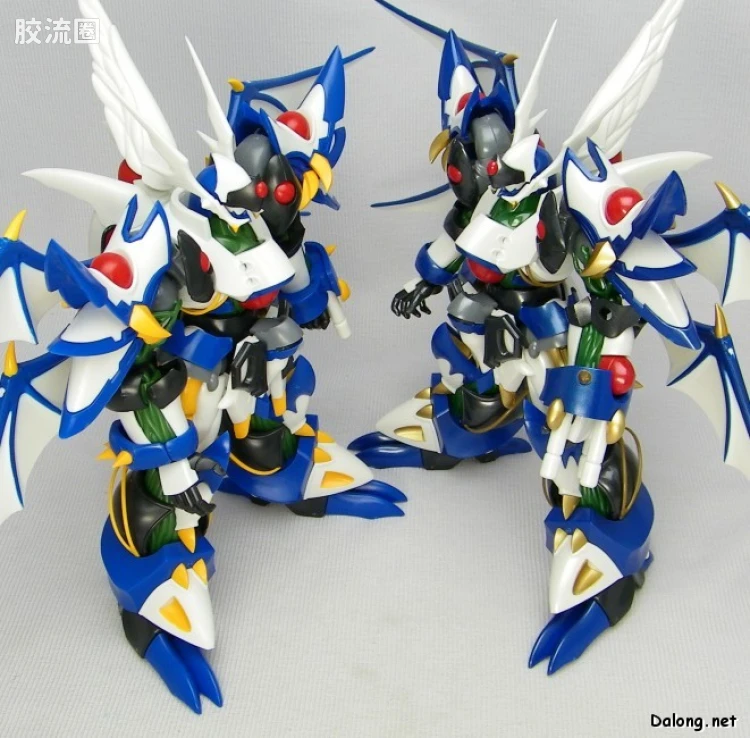 寿屋机战OG系列 S.R.G-S 特殊配色版 金属色纯白骑士 - 图片