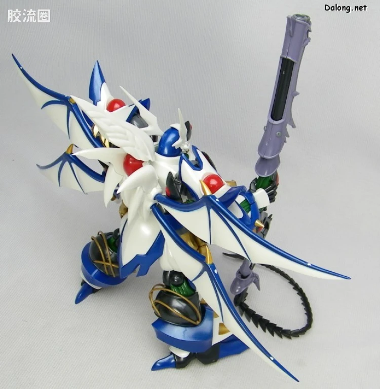 寿屋机战OG系列 S.R.G-S 特殊配色版 金属色纯白骑士 - 图片