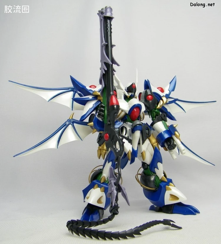 寿屋机战OG系列 S.R.G-S 特殊配色版 金属色纯白骑士 - 图片