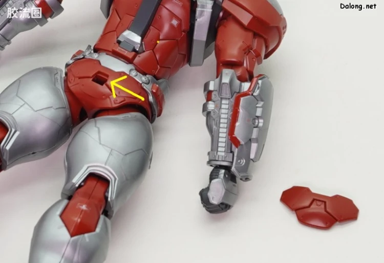 Figure-rise系列&其它万代人形拼装综合 Figure-rise Standard 特摄综合系列 机动奥特曼装甲 杰克 -ACTION- - 图片