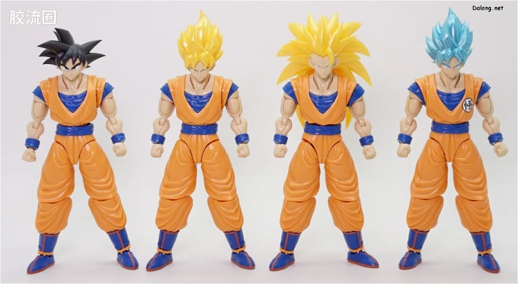 Figure-rise系列&其它万代人形拼装综合 Figure-rise Standard 龙珠系列 超级赛亚人之蓝 孙悟空 - 图片