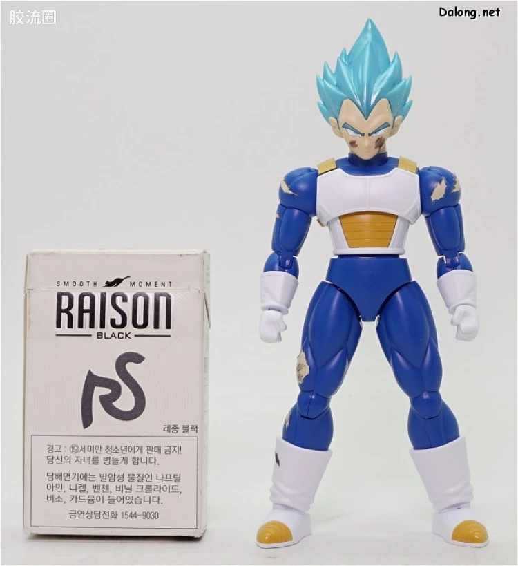Figure-rise系列&其它万代人形拼装综合 Figure-rise Standard 龙珠系列 超级赛亚人之神 贝吉塔 - 图片