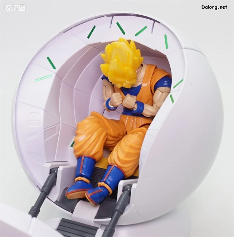 Figure-rise系列&其它万代人形拼装综合 Figure-rise Mechanics 赛亚人宇宙船 - 图片