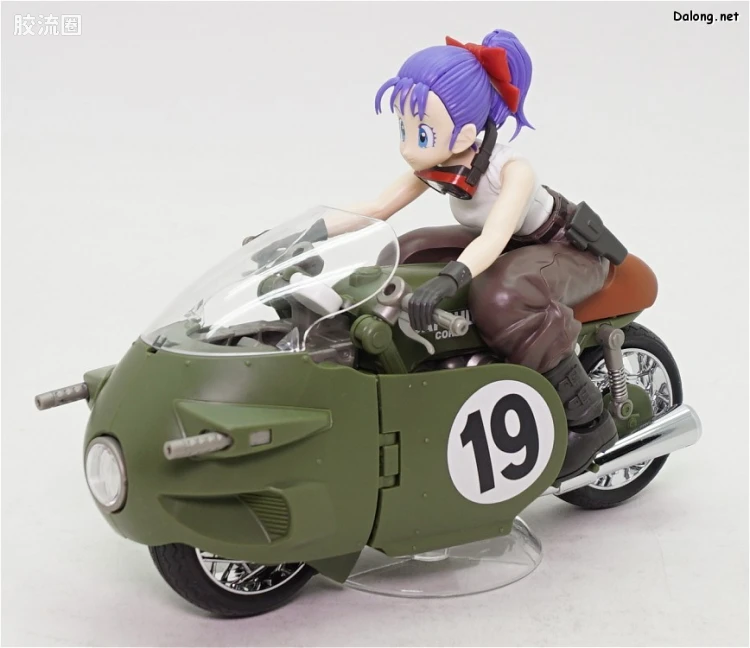 Figure-rise系列&其它万代人形拼装综合 Figure-rise Mechanics 布尔玛可变式No.19摩托车 - 图片