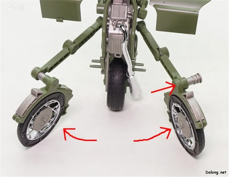 Figure-rise系列&其它万代人形拼装综合 Figure-rise Mechanics 布尔玛可变式No.19摩托车 - 图片