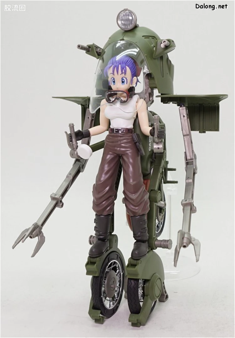 Figure-rise系列&其它万代人形拼装综合 Figure-rise Mechanics 布尔玛可变式No.19摩托车 - 图片