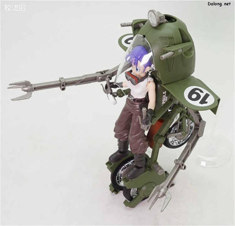 Figure-rise系列&其它万代人形拼装综合 Figure-rise Mechanics 布尔玛可变式No.19摩托车 - 图片