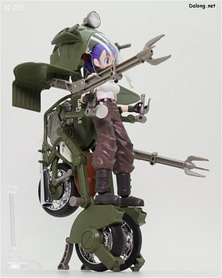 Figure-rise系列&其它万代人形拼装综合 Figure-rise Mechanics 布尔玛可变式No.19摩托车 - 图片