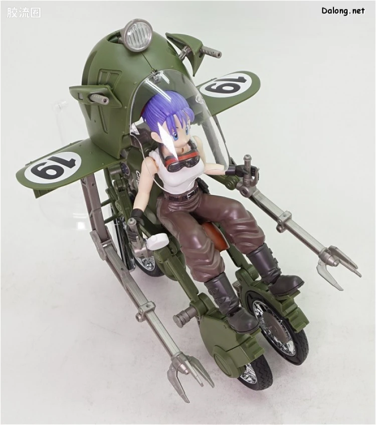 Figure-rise系列&其它万代人形拼装综合 Figure-rise Mechanics 布尔玛可变式No.19摩托车 - 图片