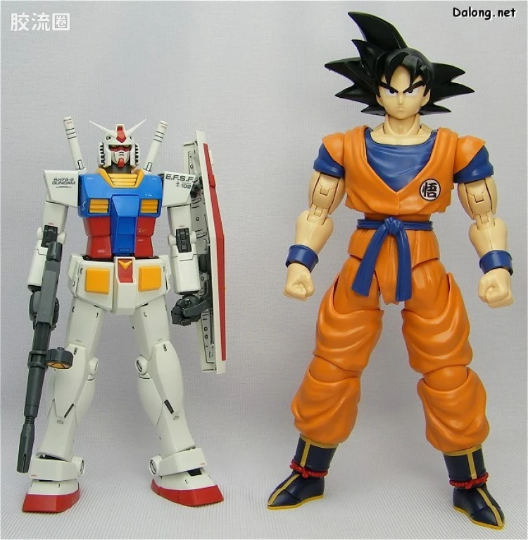Figure-rise系列&其它万代人形拼装综合 MG FIGURE‐RISE 普通版 孙悟空 可动拼装人偶 - 图片