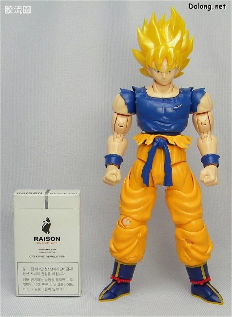Figure-rise系列&其它万代人形拼装综合 MG FIGURE‐RISE 普通版 超级赛亚人孙悟空 - 图片