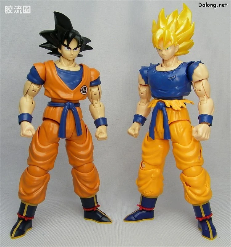 Figure-rise系列&其它万代人形拼装综合 MG FIGURE‐RISE 普通版 超级赛亚人孙悟空 - 图片