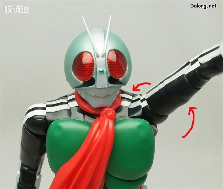 Figure-rise系列&其它万代人形拼装综合 MG FIGURE‐RISE 普通版 假面骑士新1号 - 图片