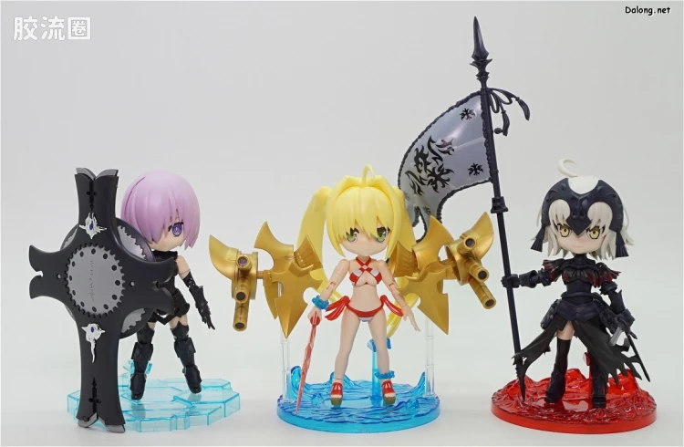 Figure-rise系列&其它万代人形拼装综合 Petitrits 豆丁魂 贞德[alter] - 图片