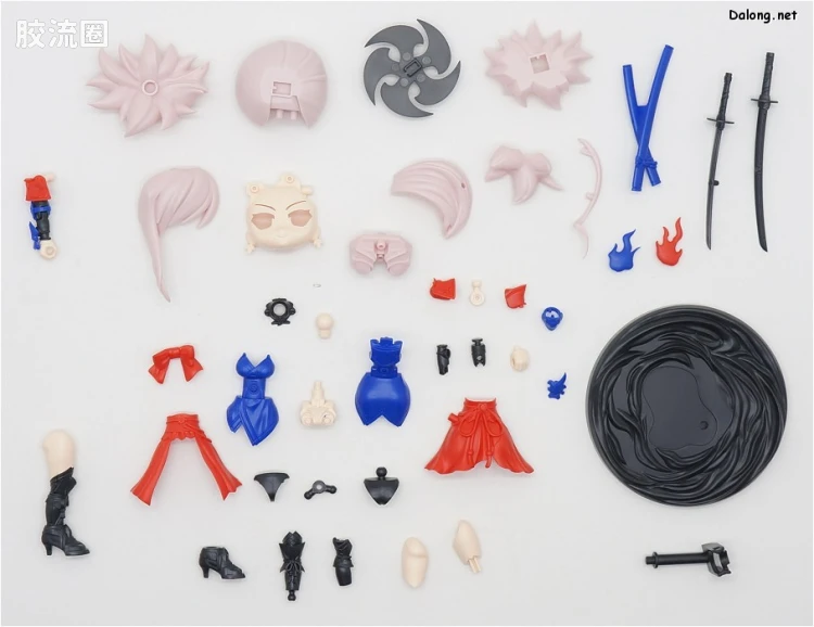 Figure-rise系列&其它万代人形拼装综合 Petitrits 豆丁魂 Saber/宫本武藏 - 图片