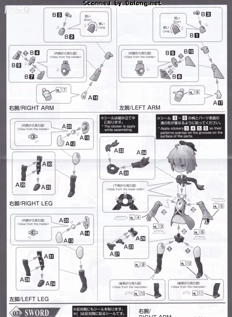 Figure-rise系列&其它万代人形拼装综合 Petitrits 豆丁魂 冲田总司 - 图片