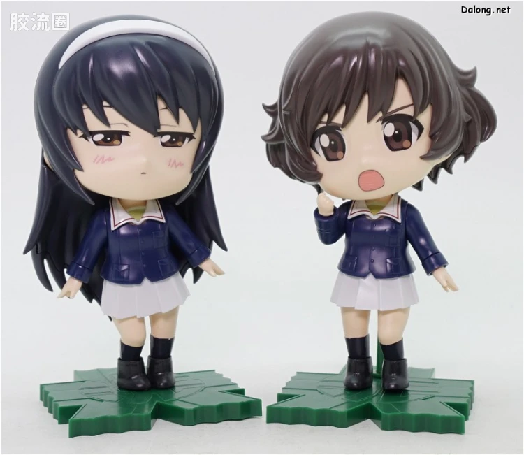 Figure-rise系列&其它万代人形拼装综合 Petiture-Rise 少女与战车 由花里&麻子 - 图片