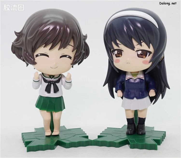 Figure-rise系列&其它万代人形拼装综合 Petiture-Rise 少女与战车 由花里&麻子 - 图片
