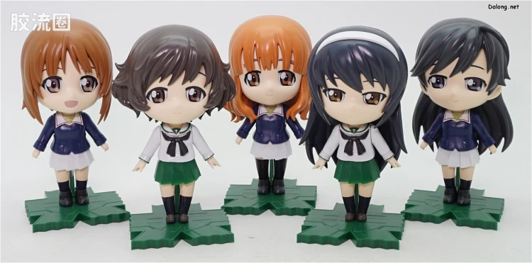 Figure-rise系列&其它万代人形拼装综合 Petiture-Rise 少女与战车 由花里&麻子 - 图片