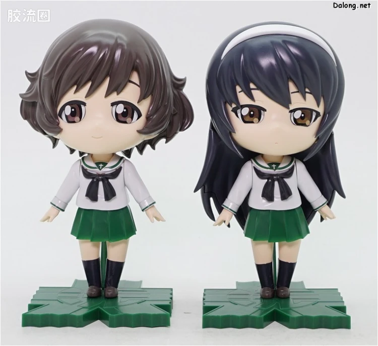 Figure-rise系列&其它万代人形拼装综合 Petiture-Rise 少女与战车 由花里&麻子 - 图片