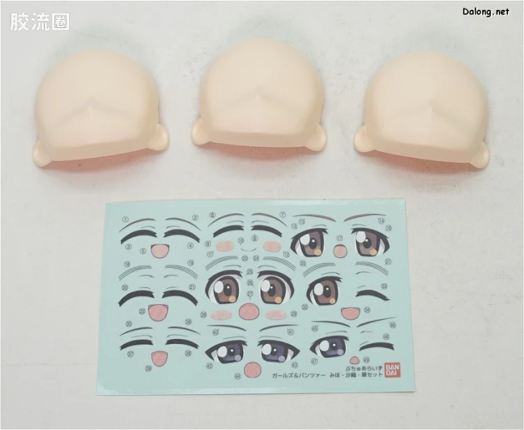 Figure-rise系列&其它万代人形拼装综合 Petiture-Rise 少女与战车 美穗&纱织&华 - 图片