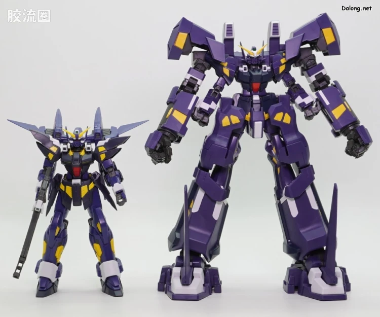 万代综合拼装模型系列 HG 超级机器人大战 凶鸟MK-III 拳师/格斗型 Huckebein Boxer - 图片