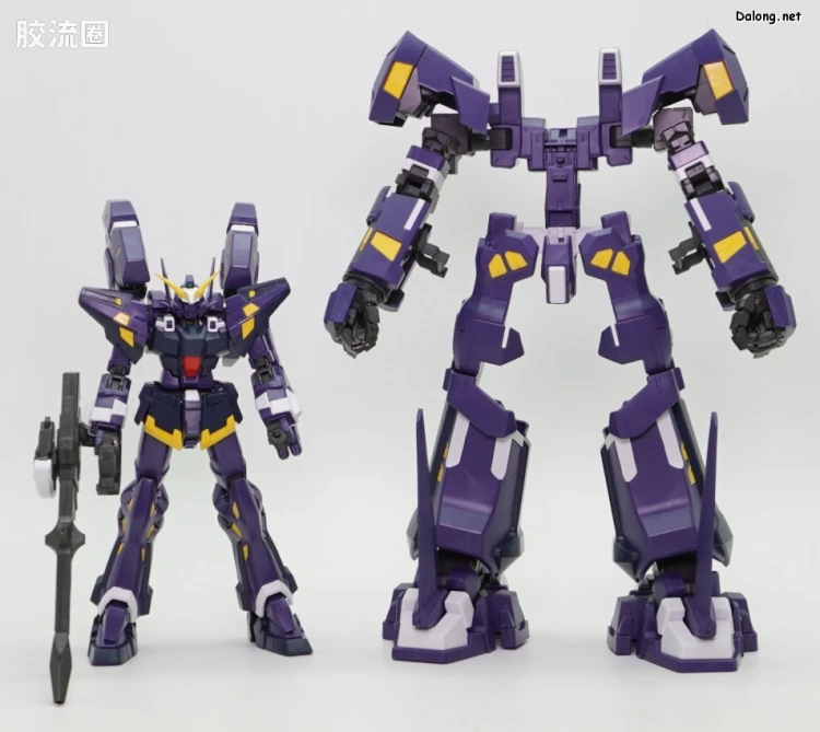 万代综合拼装模型系列 HG 超级机器人大战 凶鸟MK-III 拳师/格斗型 Huckebein Boxer - 图片