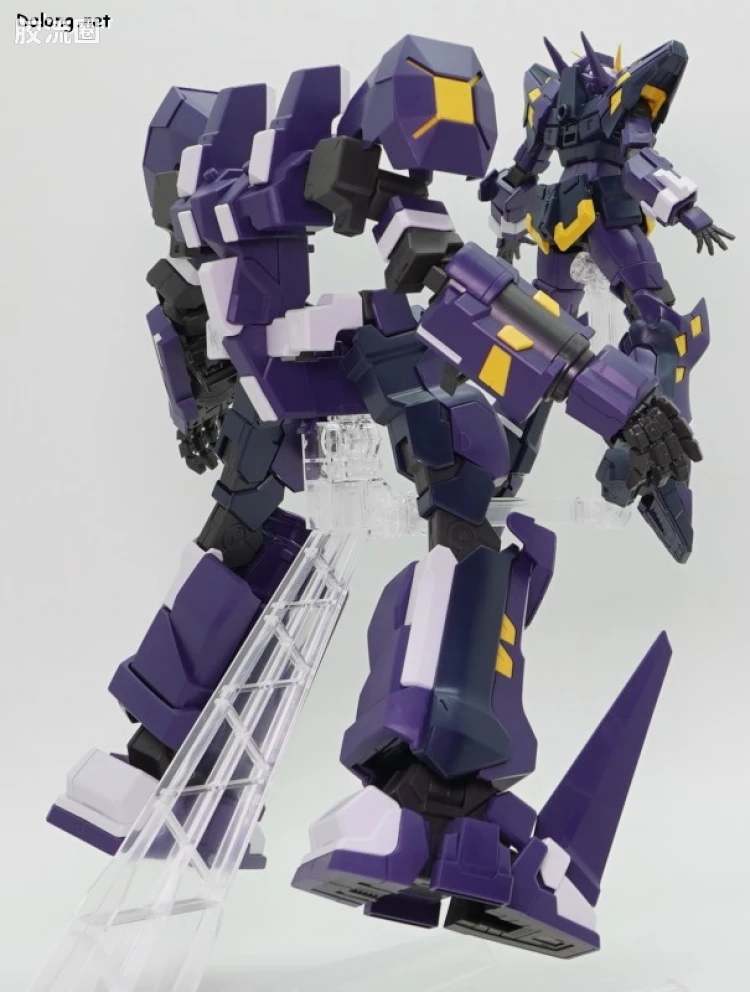 万代综合拼装模型系列 HG 超级机器人大战 凶鸟MK-III 拳师/格斗型 Huckebein Boxer - 图片