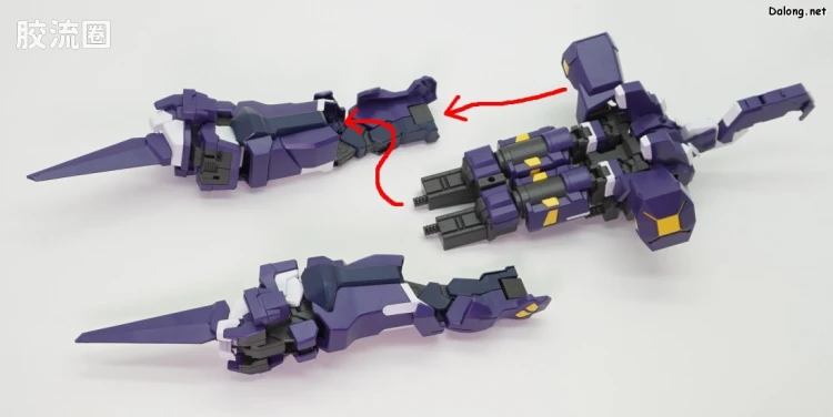 万代综合拼装模型系列 HG 超级机器人大战 凶鸟MK-III 拳师/格斗型 Huckebein Boxer - 图片