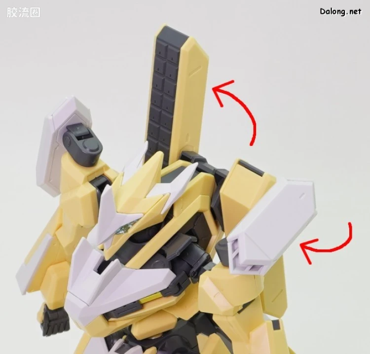 万代综合拼装模型系列 HG 境界战机 MAILeS 灵龟改 - 图片