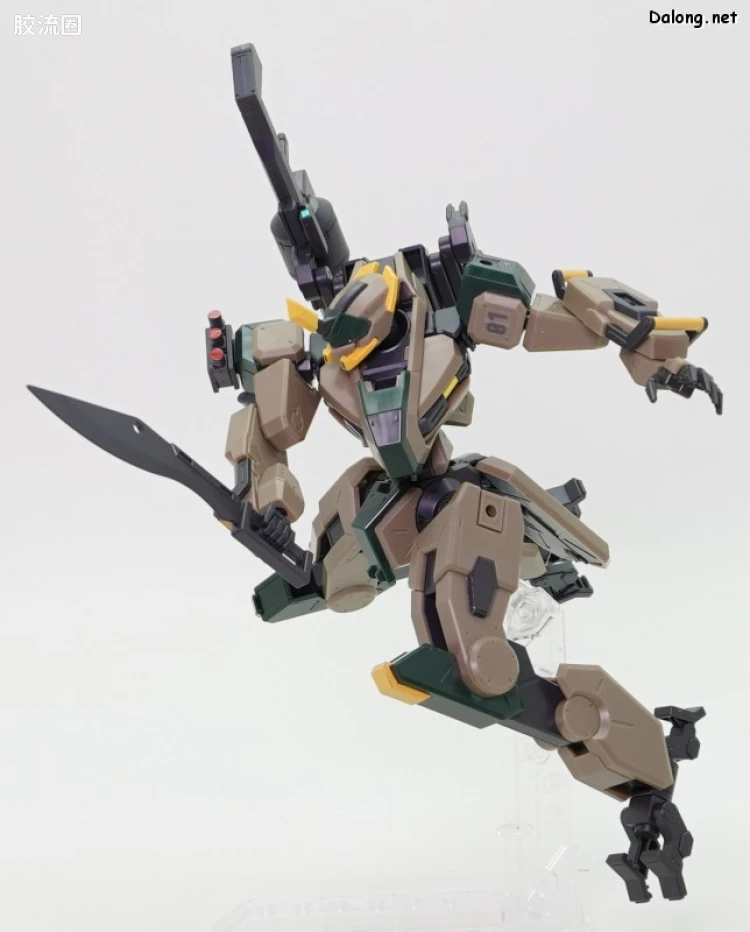 万代综合拼装模型系列 HG 境界战机 MAILeS 白稚(F.G.E.配色) - 图片