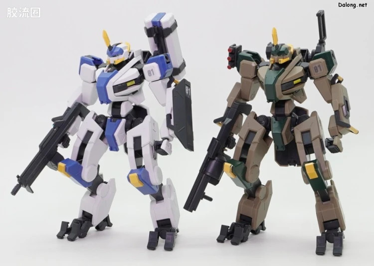 万代综合拼装模型系列 HG 境界战机 MAILeS 白稚(F.G.E.配色) - 图片