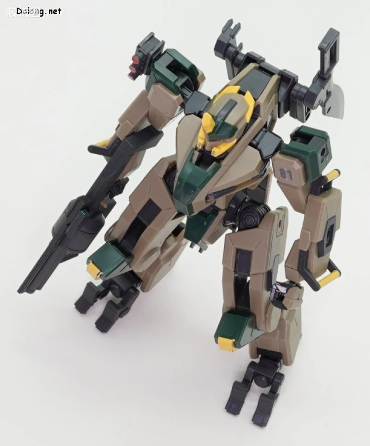 万代综合拼装模型系列 HG 境界战机 MAILeS 白稚(F.G.E.配色) - 图片