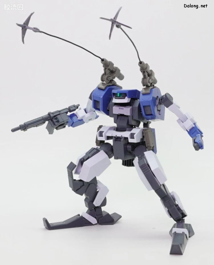 万代综合拼装模型系列 HG 境界战机 雪鹭 - 图片