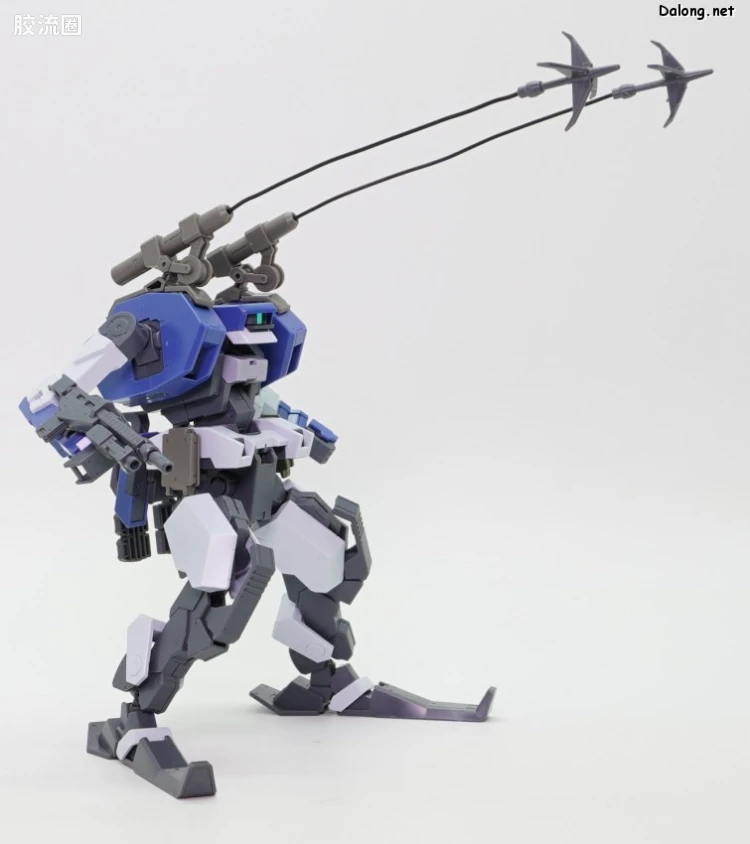 万代综合拼装模型系列 HG 境界战机 雪鹭 - 图片