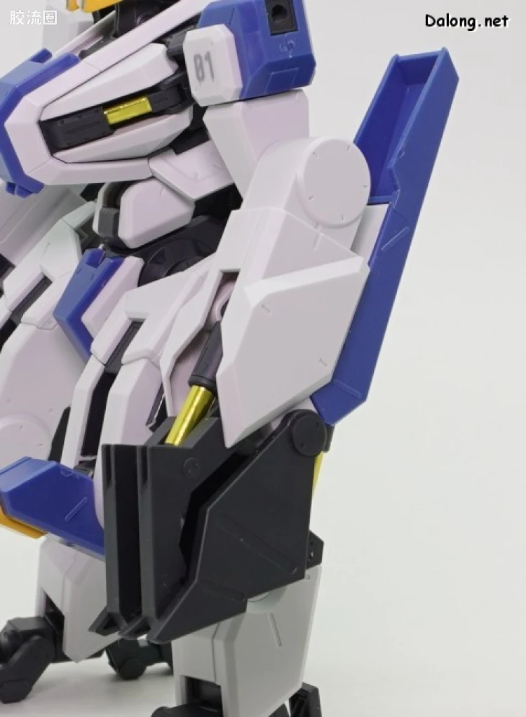万代综合拼装模型系列 HG 境界战机 HG 境界战机 MAILeS 白稚 钩爪钻头装备 - 图片