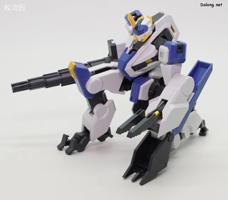 万代综合拼装模型系列 HG 境界战机 HG 境界战机 MAILeS 白稚 钩爪钻头装备 - 图片