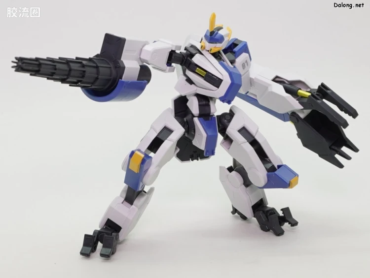 万代综合拼装模型系列 HG 境界战机 HG 境界战机 MAILeS 白稚 钩爪钻头装备 - 图片