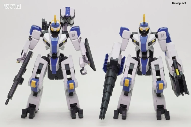 万代综合拼装模型系列 HG 境界战机 HG 境界战机 MAILeS 白稚 钩爪钻头装备 - 图片