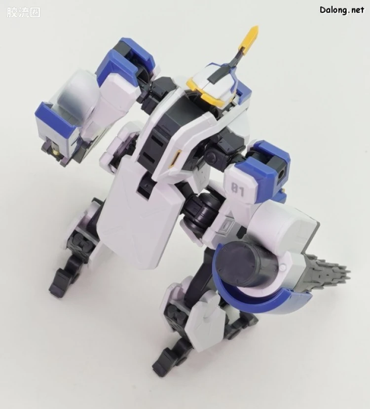 万代综合拼装模型系列 HG 境界战机 HG 境界战机 MAILeS 白稚 钩爪钻头装备 - 图片
