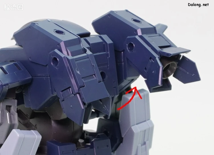 万代综合拼装模型系列 HG 境界战机 アーロンライノ(グレイディ専用機) - 图片