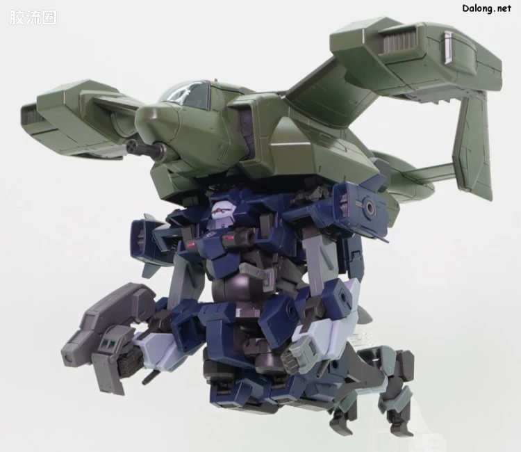 万代综合拼装模型系列 HG 境界战机 アーロンライノ(グレイディ専用機) - 图片