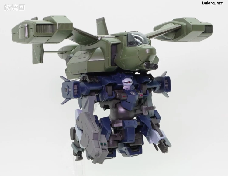 万代综合拼装模型系列 HG 境界战机 アーロンライノ(グレイディ専用機) - 图片